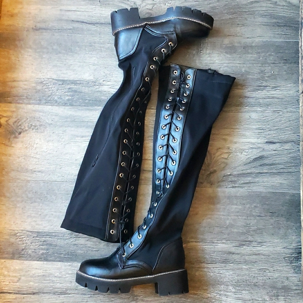 Over the knee boots